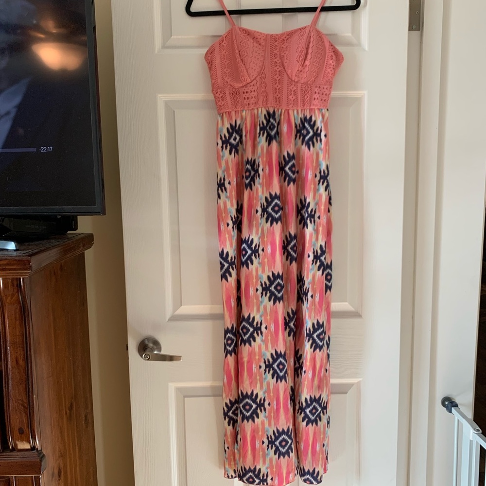 No boundaries size medium maxi dress